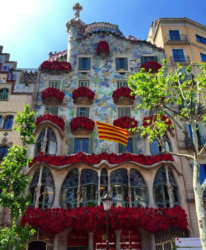 La Diada de Sant Jordi – Barcelona