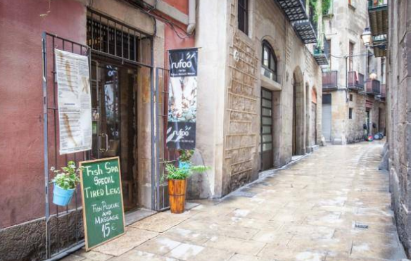 Fish Pedicures in Barcelona